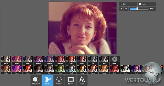 Pixlr Editor — онлайн редактор фото 3в1