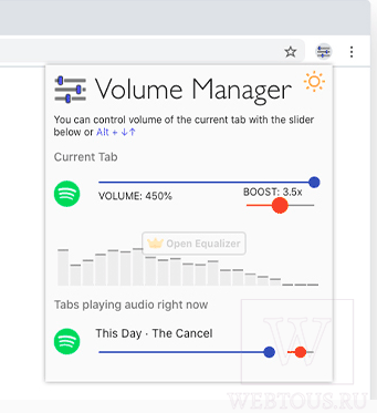 Как выключить звук на вкладке Chrome